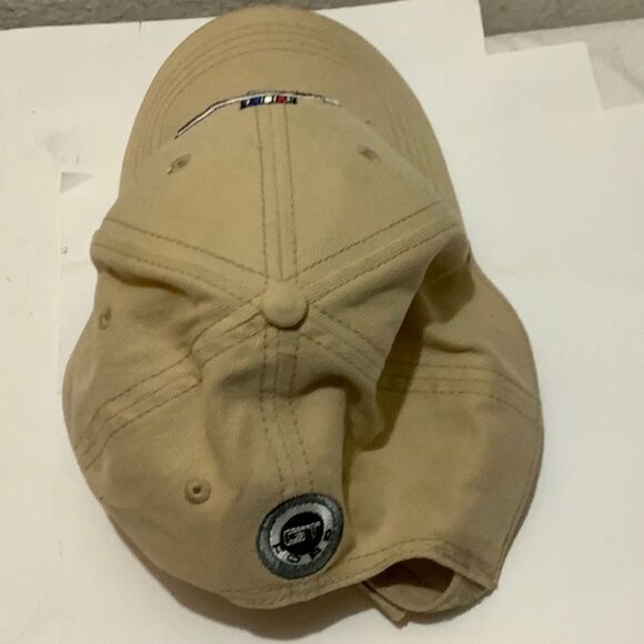 Ford Mustang  Embroidered Cap Hat Horse Red White Blue CFS Checkered Flag Sports - Picture 3 of 6